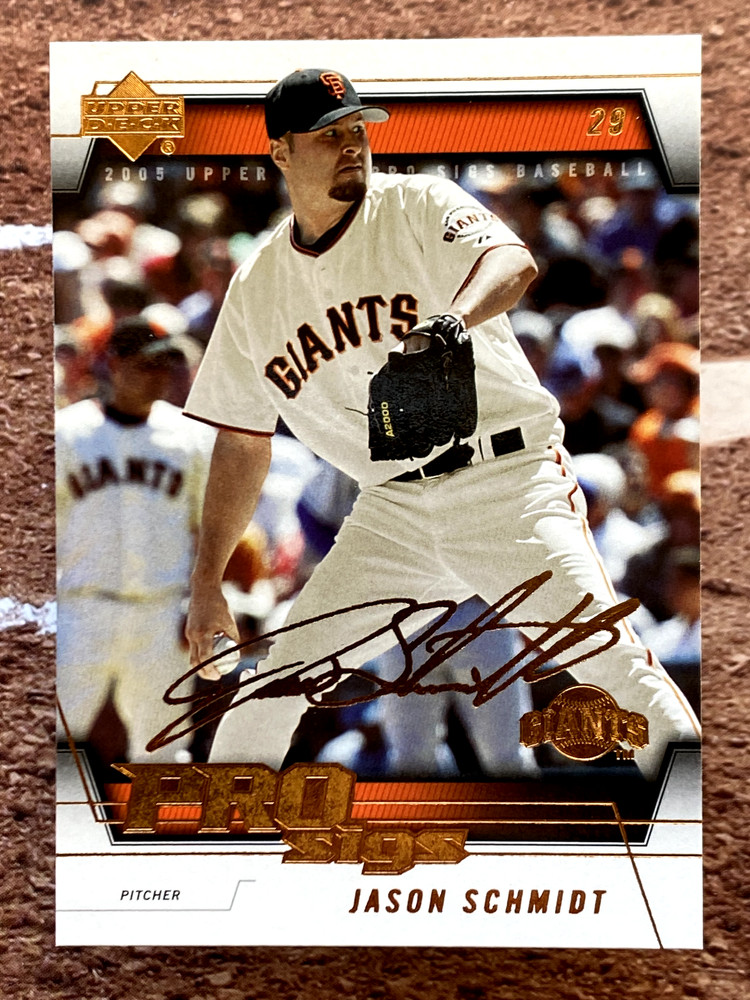 Jason Schmidt 2005 Upper Deck Pro Sigs #74 San Francisco Giants