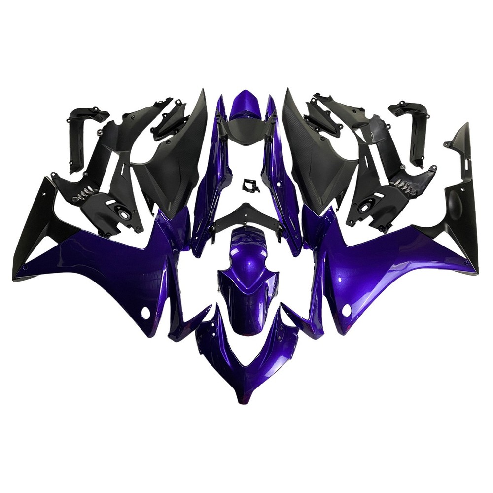 Purple Black Fairing Kit for 2013 2014 2015 Honda CBR500R ABS Injection Bodywork