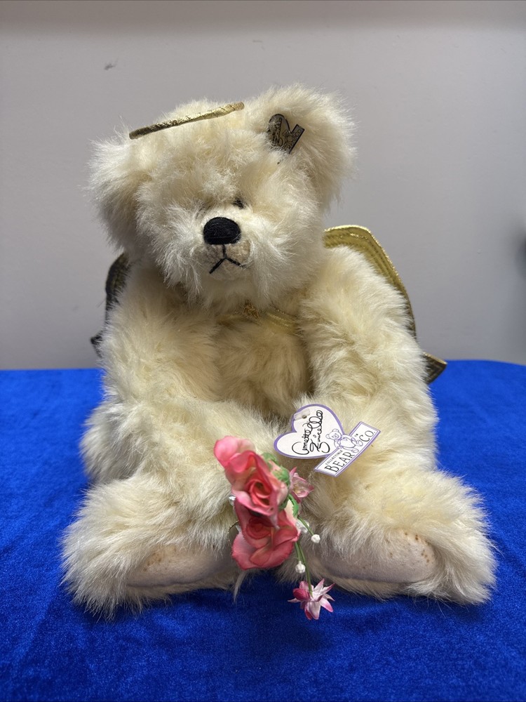 Annette Funicello Collectible Bear~”ANGEL HEART”Teddy Bear With Tags