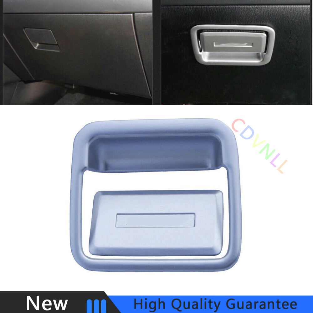 Fit For Mazda CX-5 2017-2021 Matte Silver Co-Pilot Storage Box Handle Bowl Trim