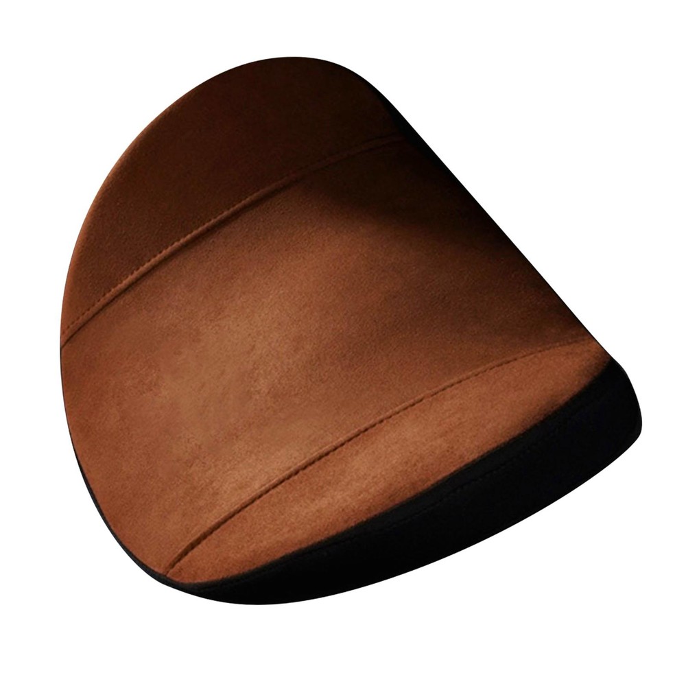 Memory Foam Car Lumbar Support Pillow Breathable Back Pain Relief Brown Cushion