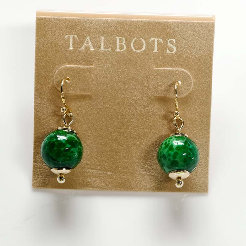 New Talbots Minimalist Beads Drop Earrings Chic Women Party Vacation Jewelry