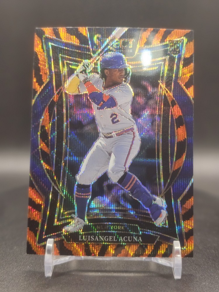 2025 Panini Select Baseball LUISANGEL ACUNA #12 Tiger Prizm Concourse RC SSP