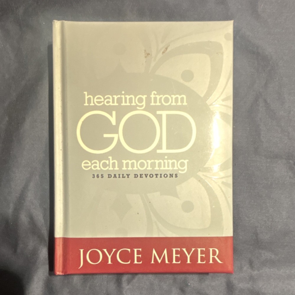 Joyce Meyer Hearing from God Each Morning 365 Daily Devotions Hardcover