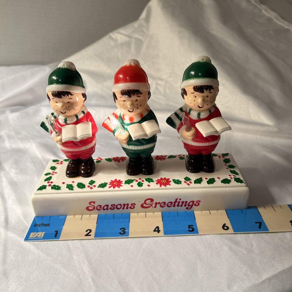 Vintage Choir Boys With Blinking or Steady Lights