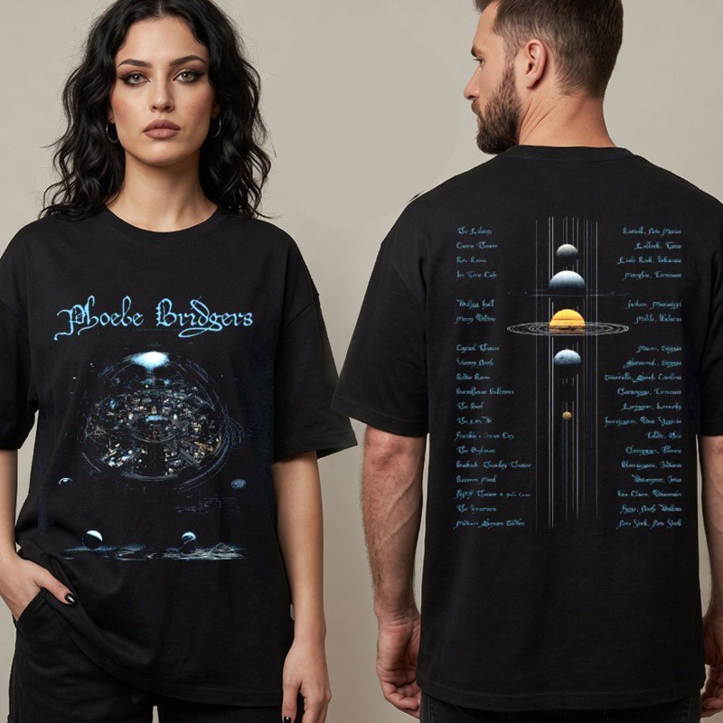 Phoebe Bridgers The Lost Tour 2026 T shirt