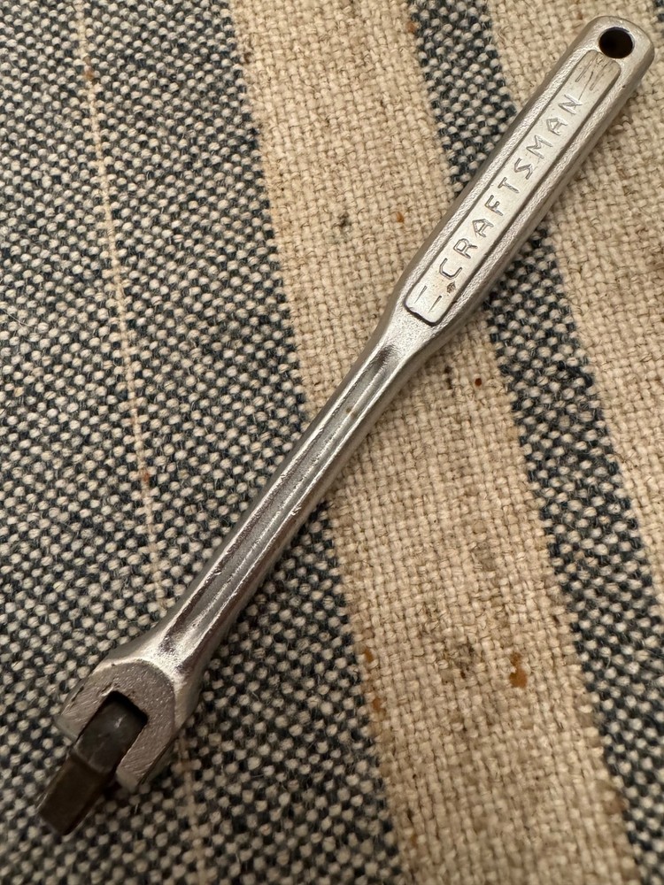 Craftsman =V= 1/4” Drive Flex Head Breaker Bar USA Vintage