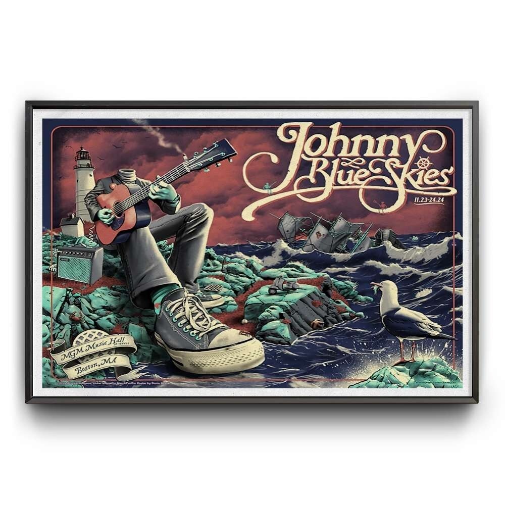 Sturgill Simpson Boston MA Nov 23-24 2024 Tour Poster