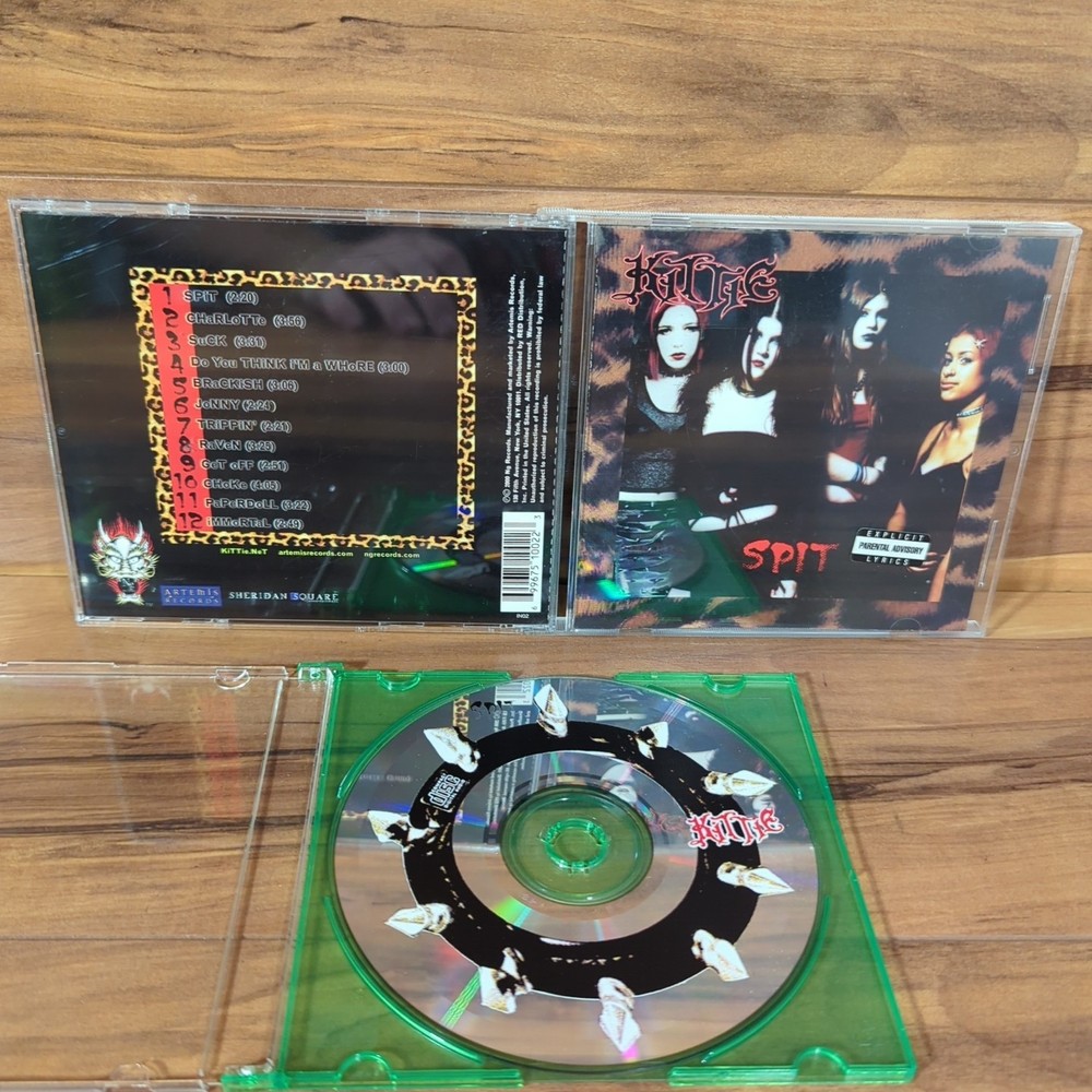 Spit [PA] by Kittie (CD, Jan-2000, Artemis Records)