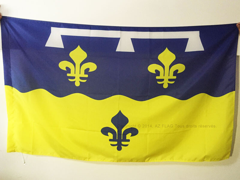 Loir-et-Cher France Department Flag 3x5 ft with Pole Sleeve