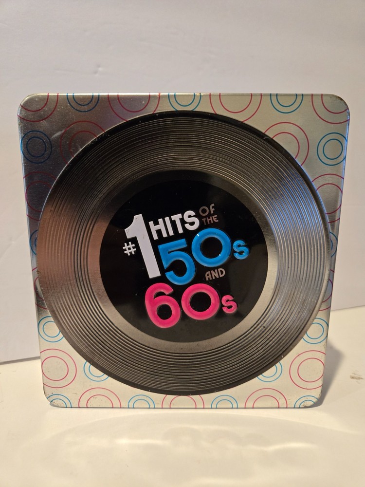 Various Artists : No. 1 Hits of the 50s and 60s (Embossed Tin) CD 3 discs