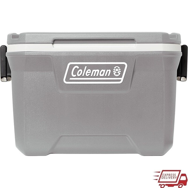 Insulated Portable Cooler High Capacity W/ Cup Holders & Swing-Up Handles New