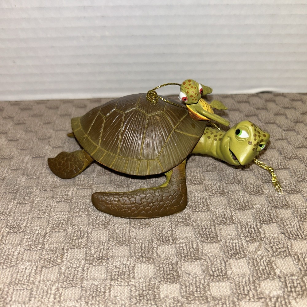 Disney Parks Pixar Finding Nemo Crush And Squirt Christmas Ornament Sea Turtle