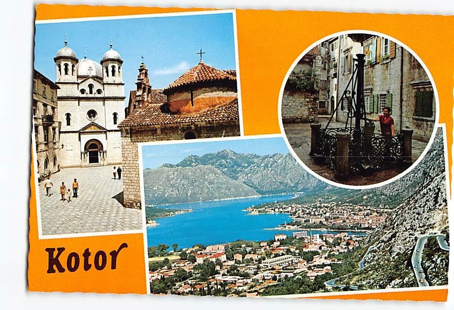 Postcard Kotor Montenegro