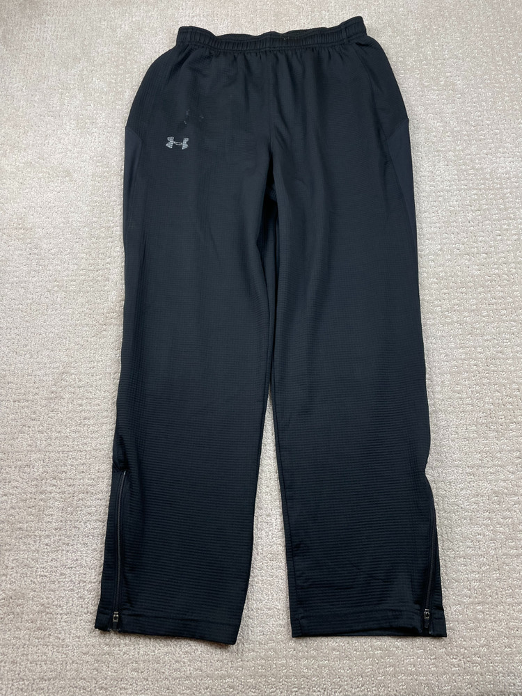 Under Armour Sweatpants Mens M All Season Gear Black Drawstring Jogger Outdoors