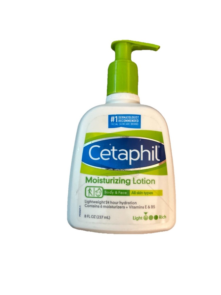 Cetaphil Moisturizing Lotion Face & Body For All Skin Types Sensitive 16oz NEW