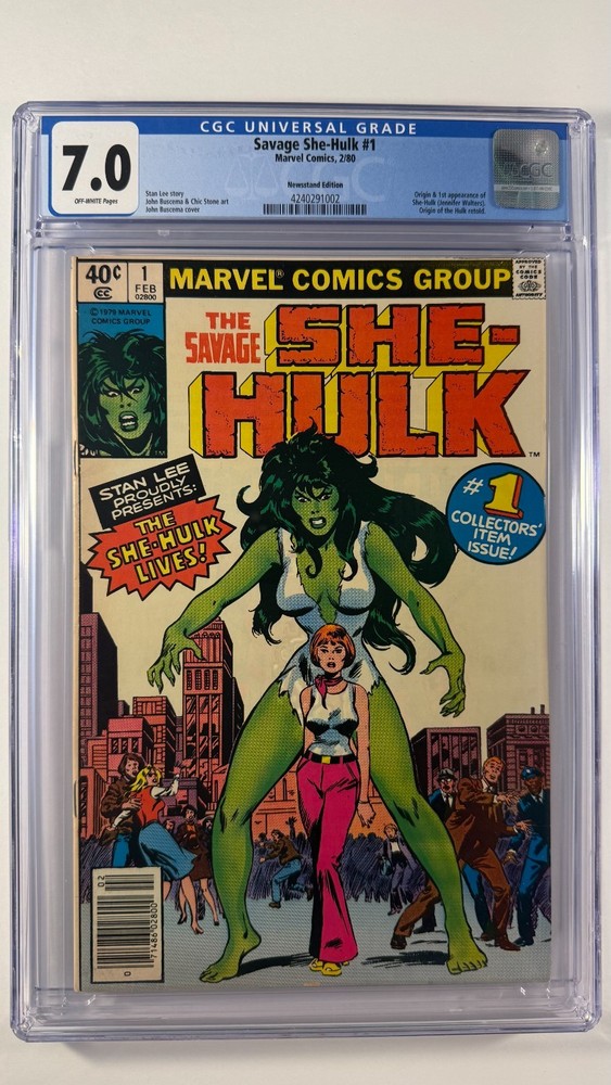 The Savage She-Hulk #1 (1980) - CGC 7.0