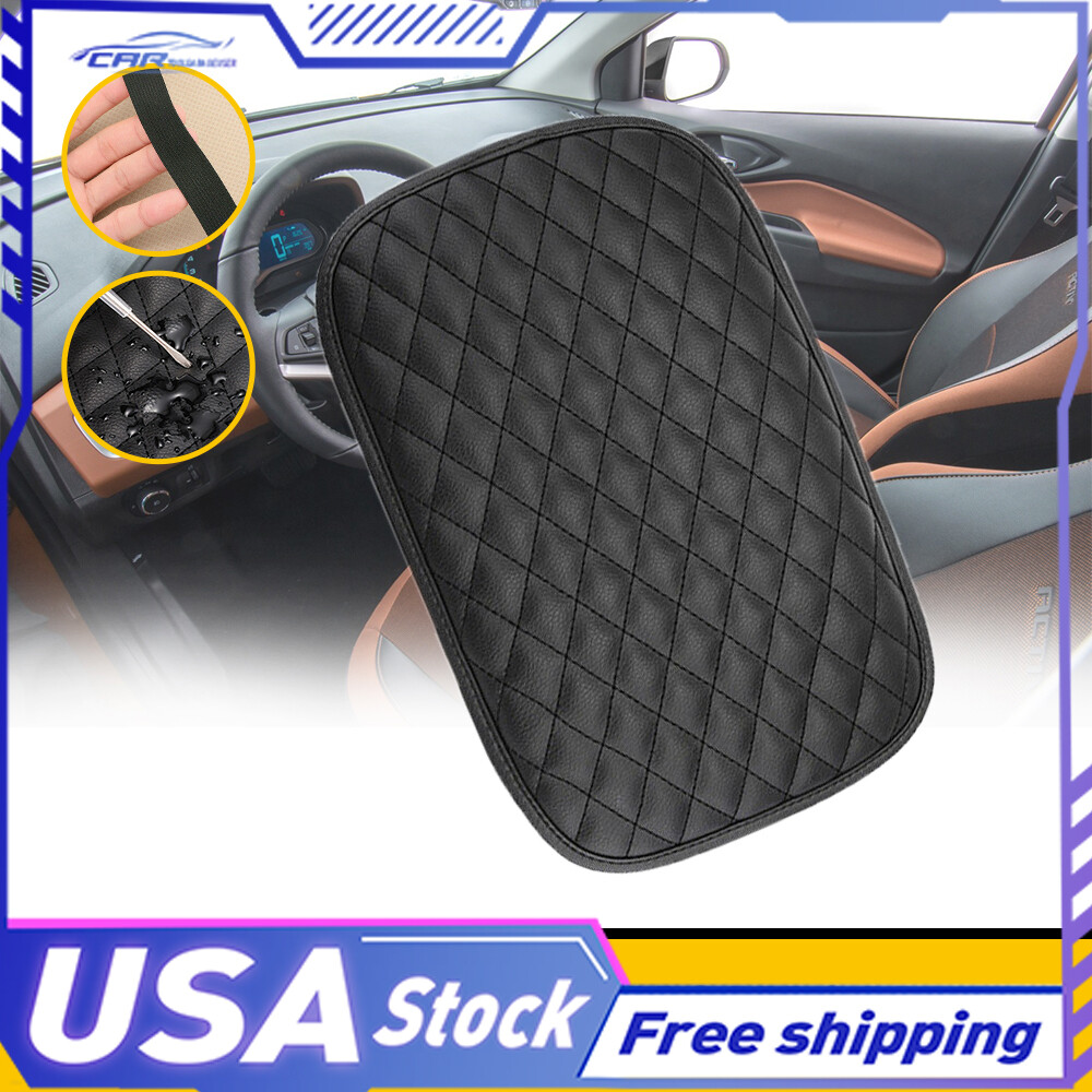 Car Accessories Armrest Cover Cushion Console Center Box Pad Protector USA
