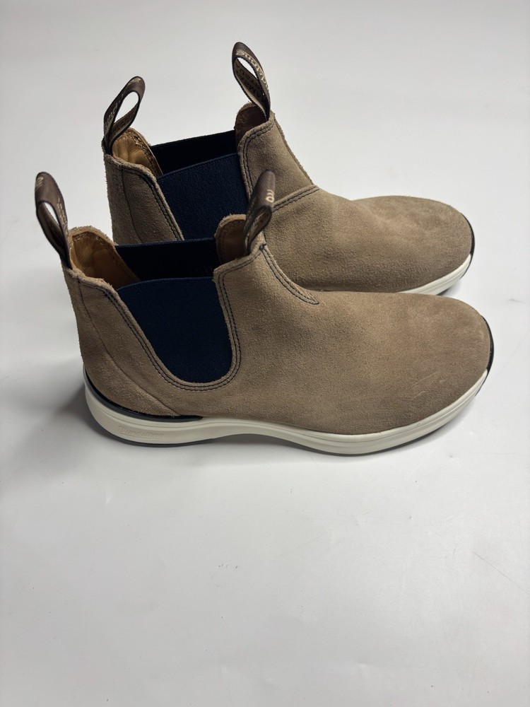 Blundstone 2146 Elastic Sided Suede Chelsea Active Boot Men's Sz US 8.5 AUS 7.5