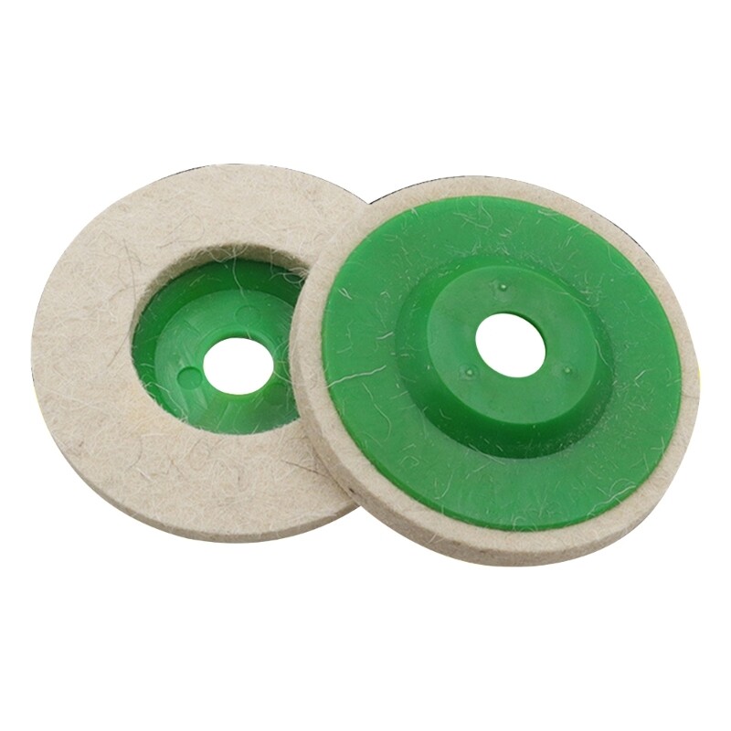 6Pcs Wool Felt Buffing Wheels for Grinder Polishing Ceramic Metal Automotive