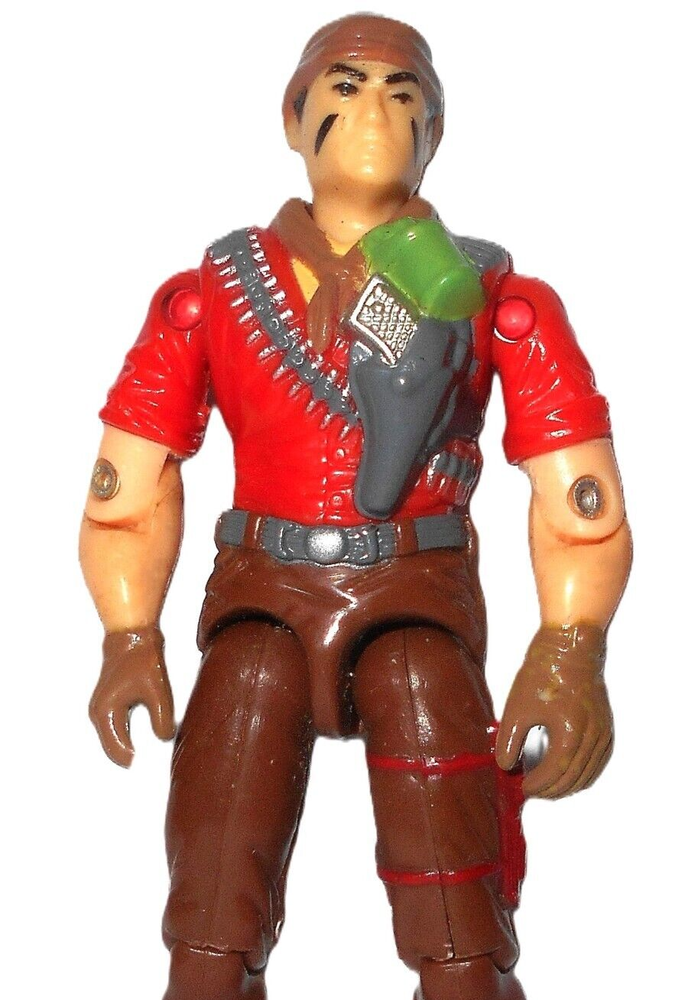 **** FUNSKOOL variant *** Gi Joe Vintage TUNNEL RAT red 1987 1991 1999