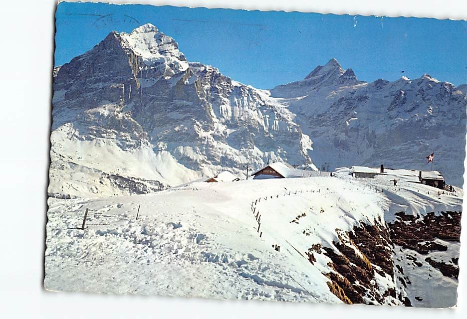 Postcard Grindelwald First Switzerland