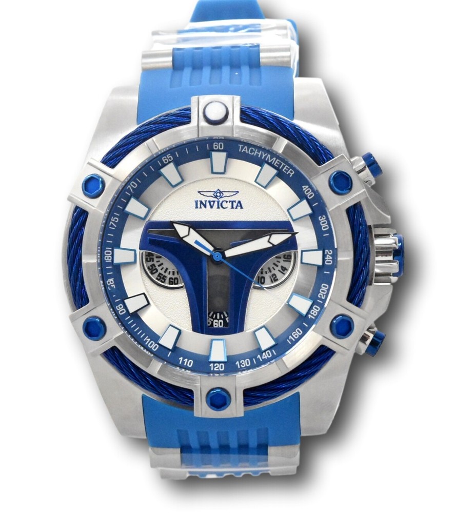 Invicta Men's 52mm Star Wars Jango Fett Limited Edition Chronograph Watch 27966