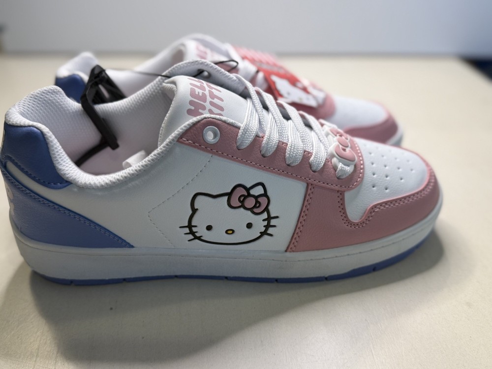 Hello Kitty Shoes Womens Size 9 Sanrio Sneaker Lace Up New 2025