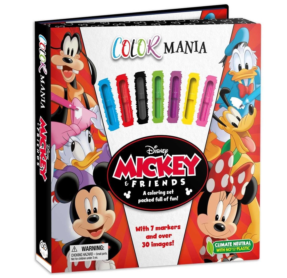 Igloobooks Disney Mickey and Friends: Colormania (Mixed Media Product)Another great item from Rarewaves USA | Free delivery!