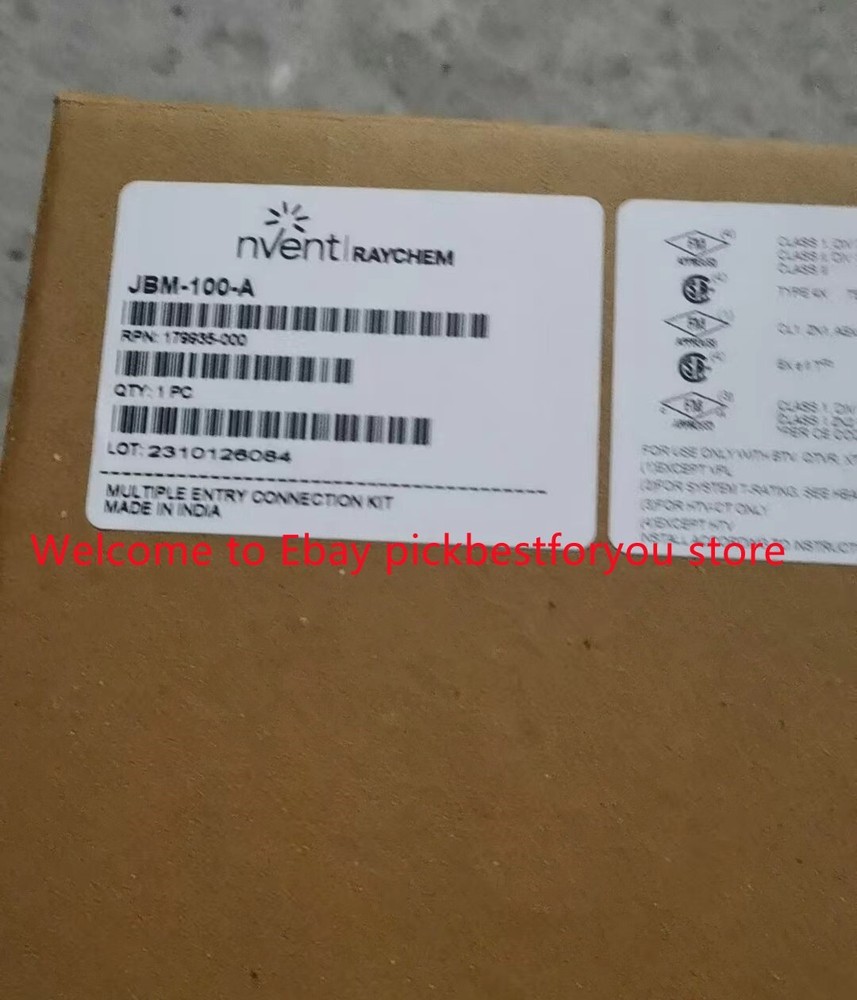 1PCS NEW in BOX nvent jbm-100-a (by DHL or Fedex) #U6170D YG