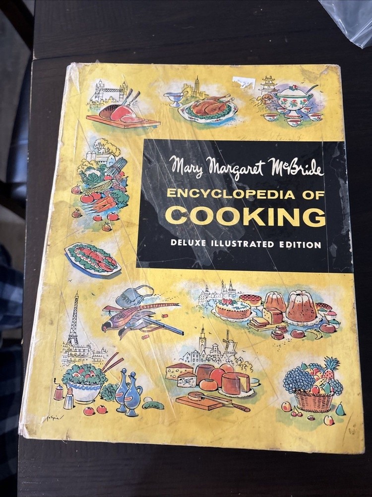 Mary Margaret McBride Encyclopedia Cooking Deluxe Illustrated Edition 1963 Bound