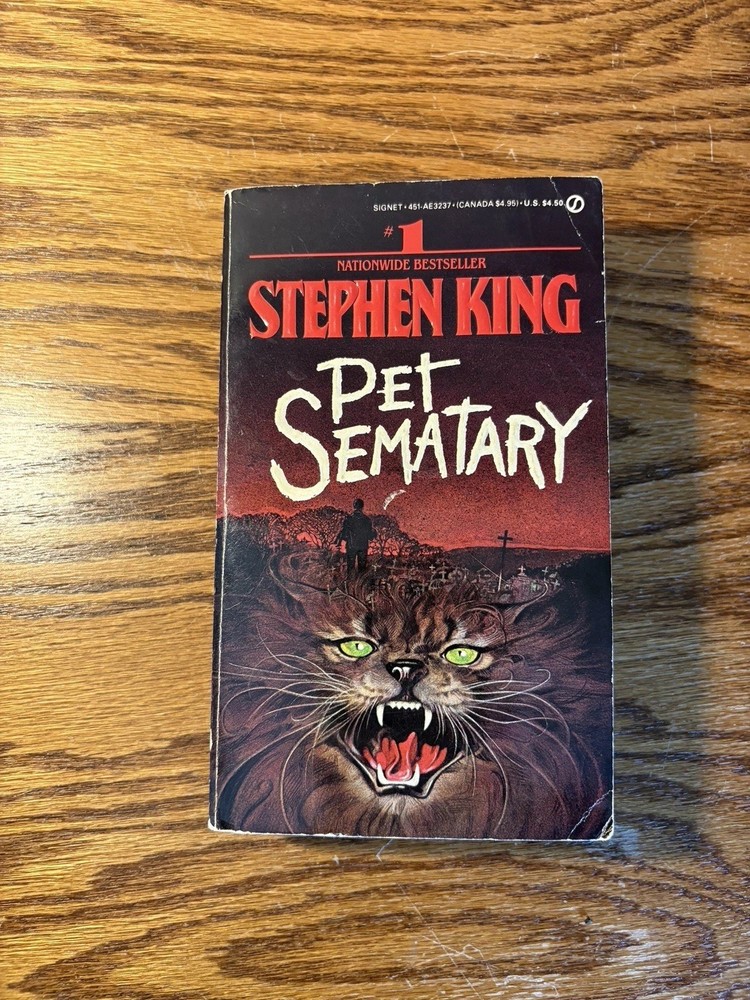Pet Sematary by Stephen King (1984, Paperback)