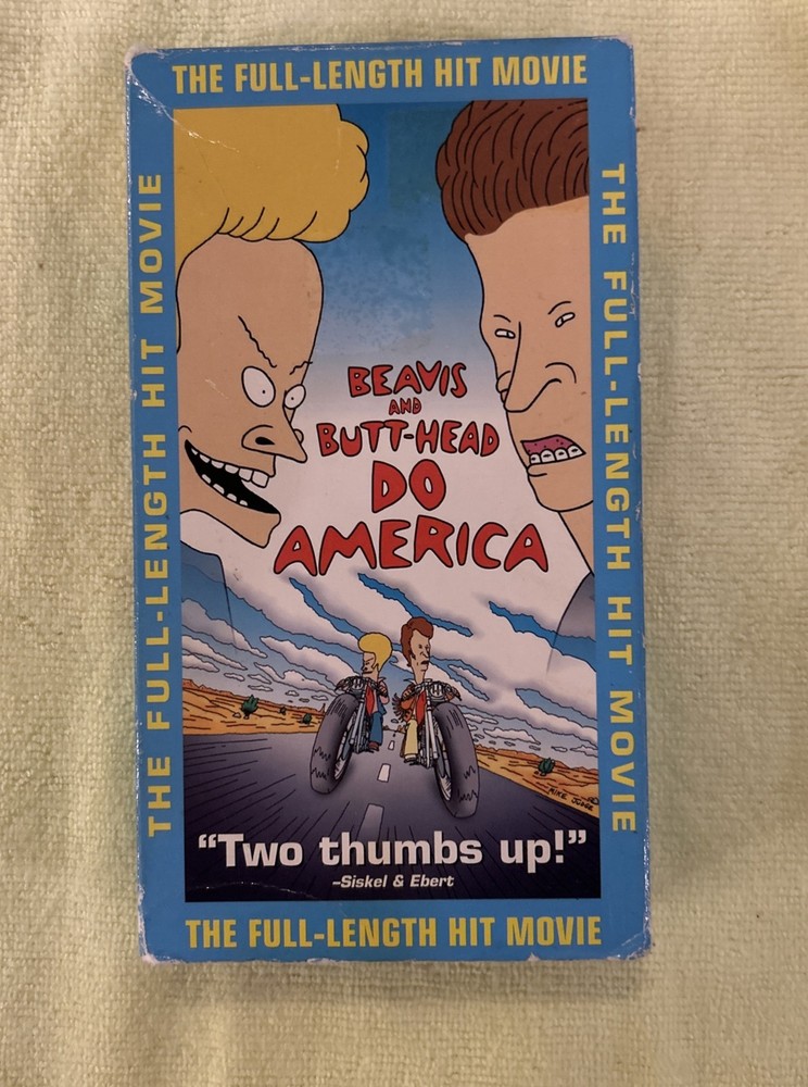 Beavis and Butt-Head Do America (VHS, 1997)