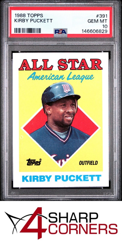 1988 Topps #391 Kirby Puckett Twins Hof Psa 10Over 20 years of trusted service on eBay. Shop today!
