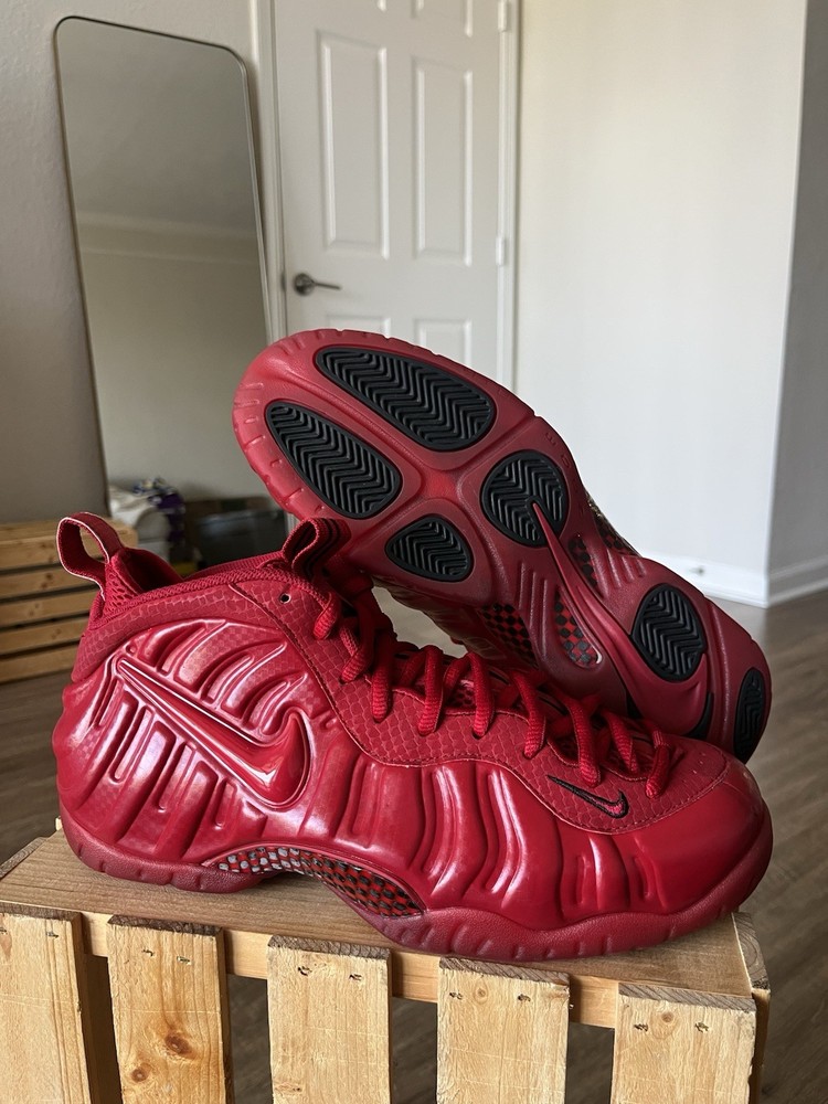 Size 10 - Nike Air Foamposite Pro Gym Red