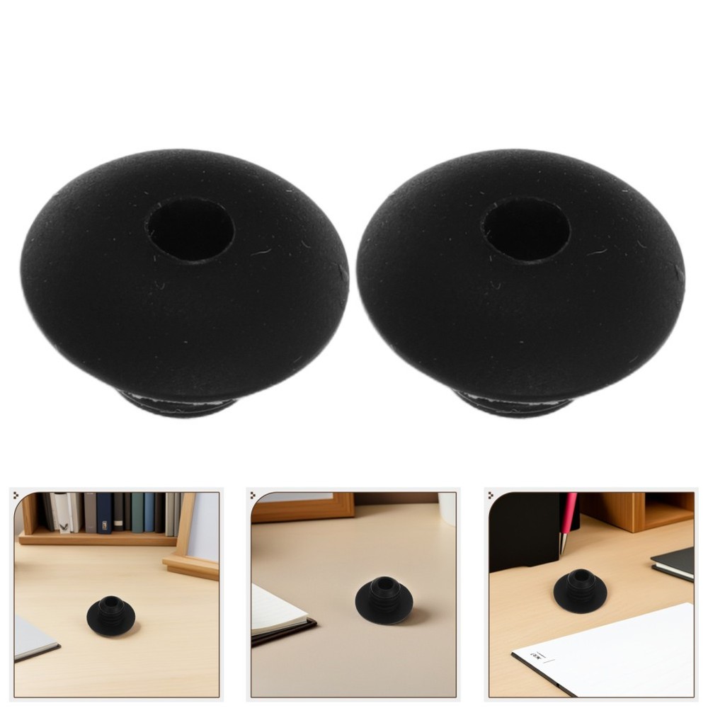 100 Pcs Hole Board Rubber Plug Peg Locks Hooks Pegboard Retainers