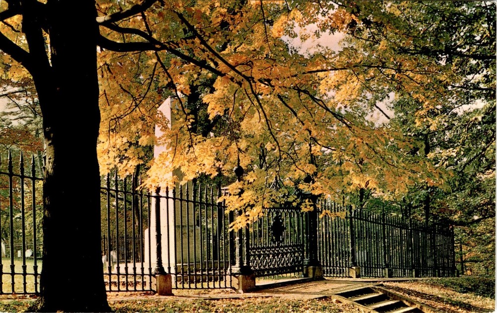 MONTICELLO, Thomas Jefferson, Charlottesville, Virginia, Tomb, Postcard