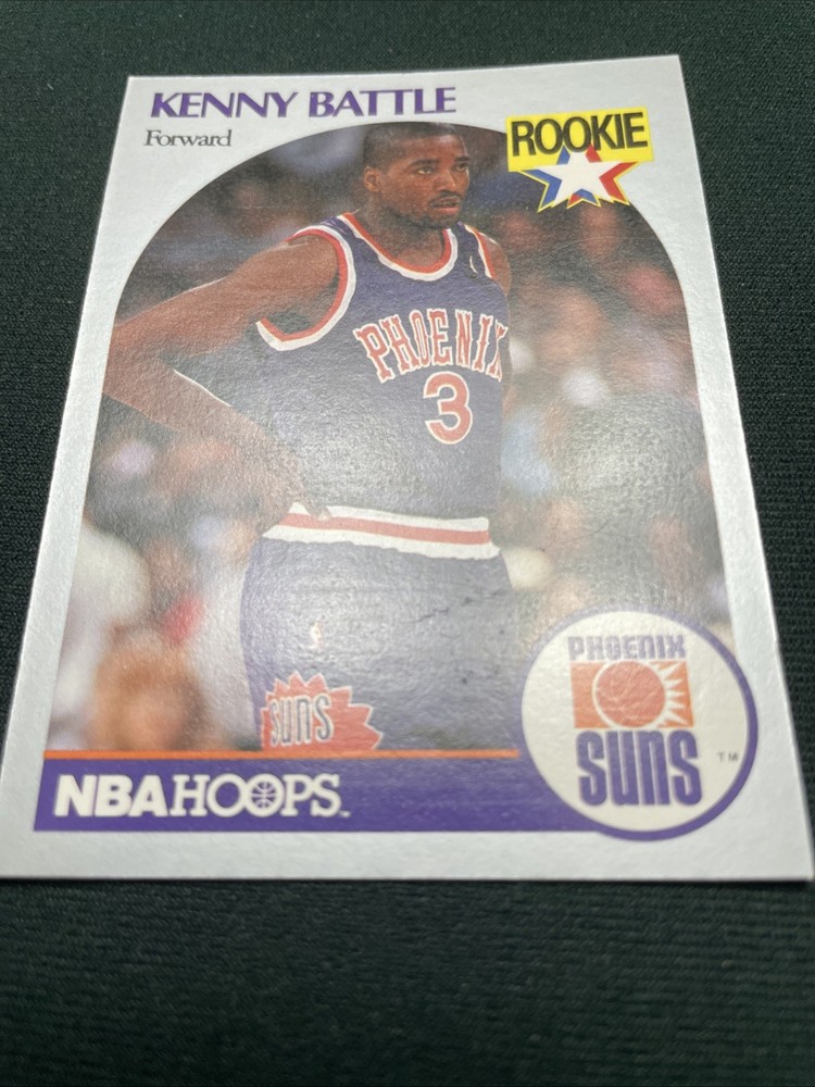 1990-91 NBA Hoops - Kenny Battle #233 (RC)