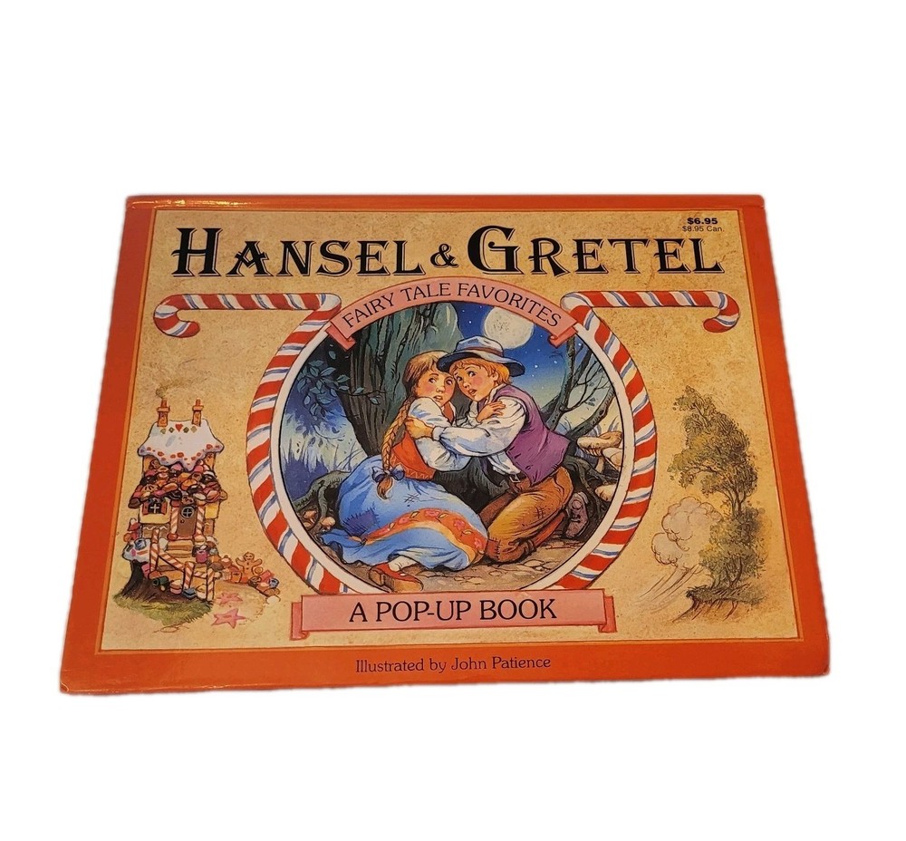 Hansel & Gretel Pop-Up Book Fairy Tale Favorites Illustrated Vintage Collectable