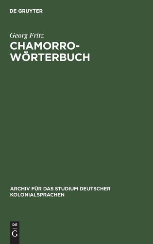 Georg Fritz Chamorro-Wörterbuch (Hardback)