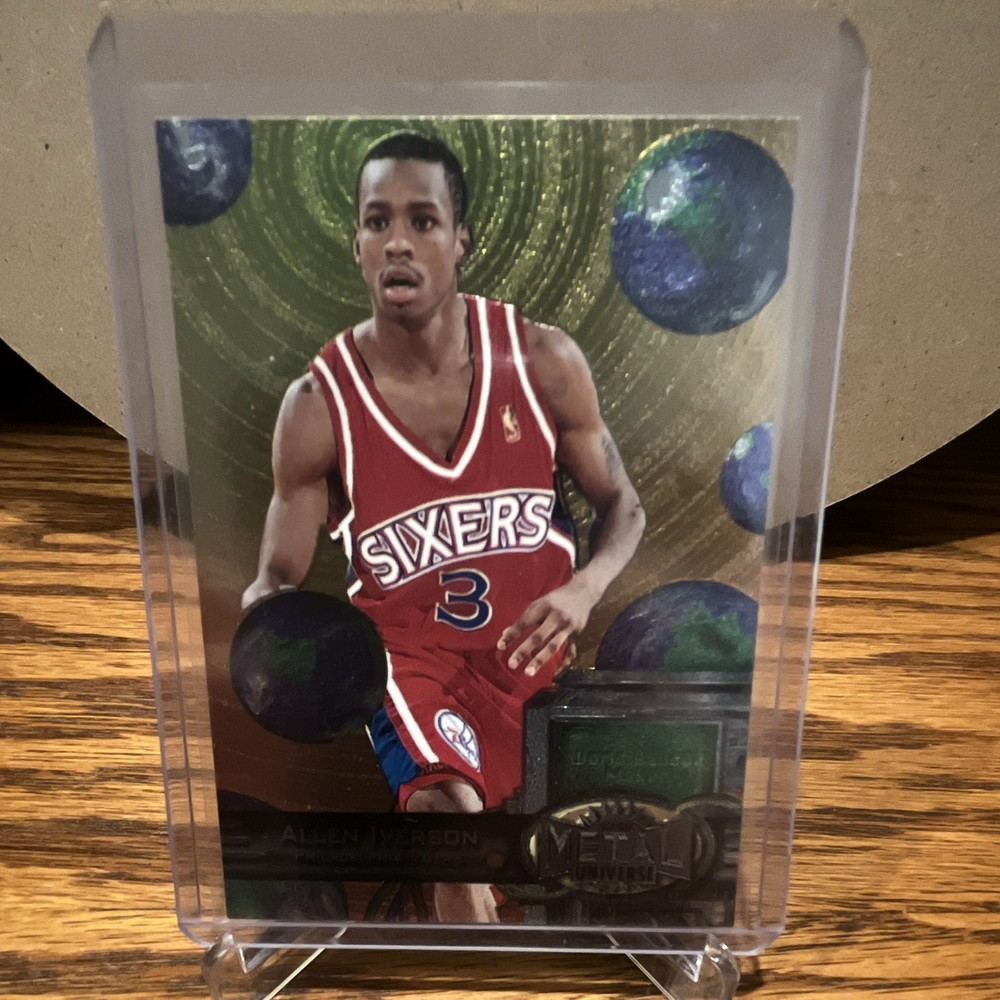 1997-98 SkyBox Metal Universe Allen Iverson Philadelphia 76ers #20 SHARP