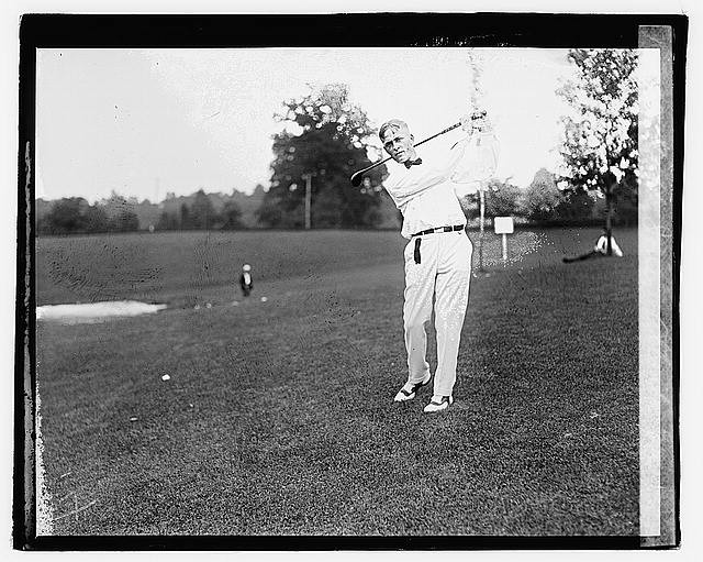 Photo:Bobby Jones,Atlanta,Georgia,playing golf,1921,golfing,golfer,sport