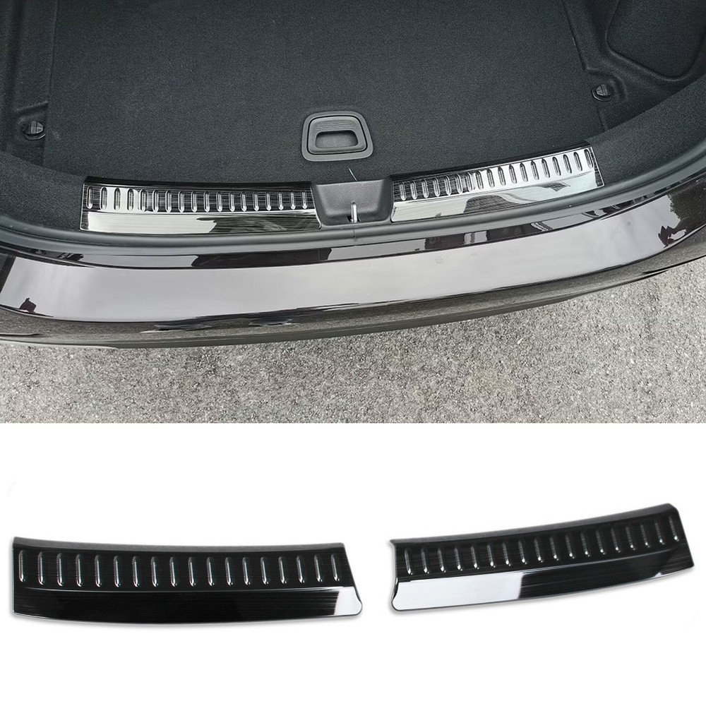 For Mercedes-Benz E-Class W214 2023-2025 Rear Bumper Sill Plate Guard Cover Trim