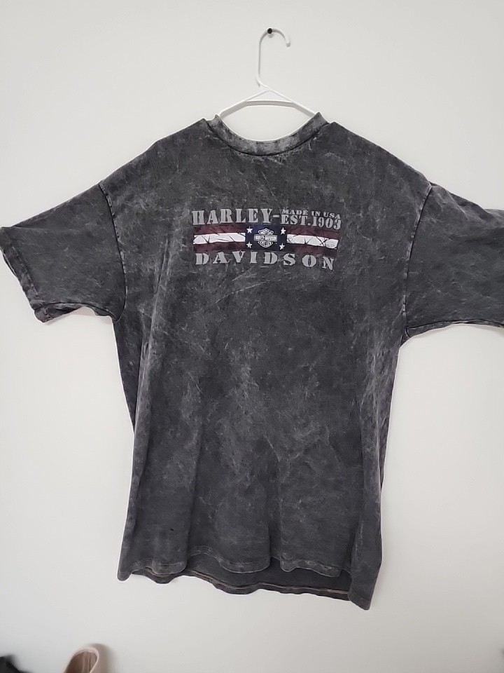 Harley-Davidson Men's 2XL Short Sleeve Hilo Hawaii T Shirt Black.