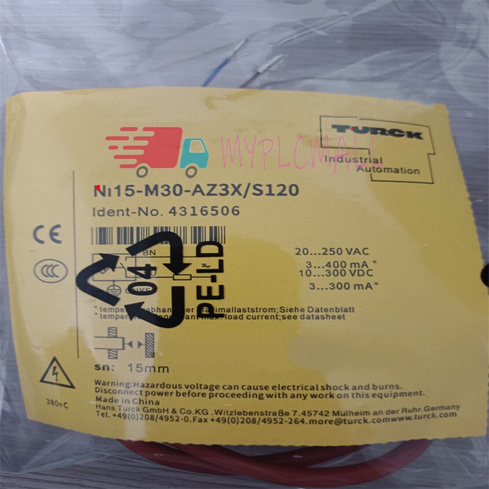 NEW proximity switch NI15-M30-AZ3X/S120 (1pcs) #F22