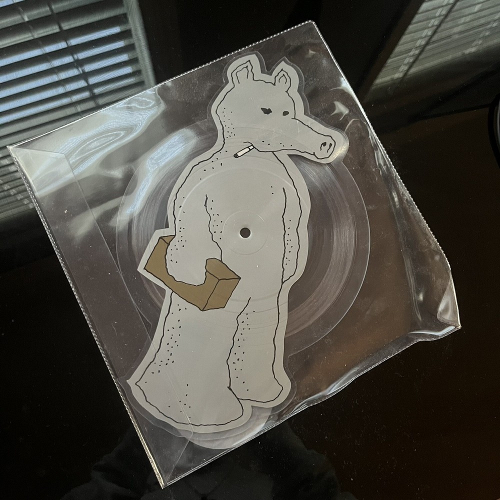 Quasimoto - Talkin Shit / Planned Attack Die Cut Blue Picture Disc 7” Madlib