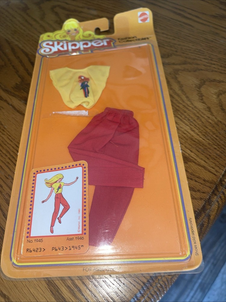 1978 Mattel Superstar Era Barbie Skipper Fashion Collectibles 1945