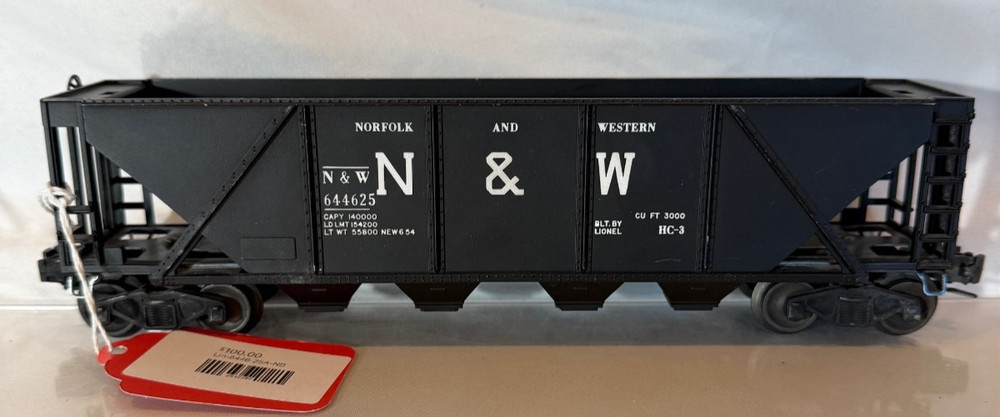 Lionel 6446-25A - O Gauge 3-Rail N&W Norfolk & Western Hopper (No Box)