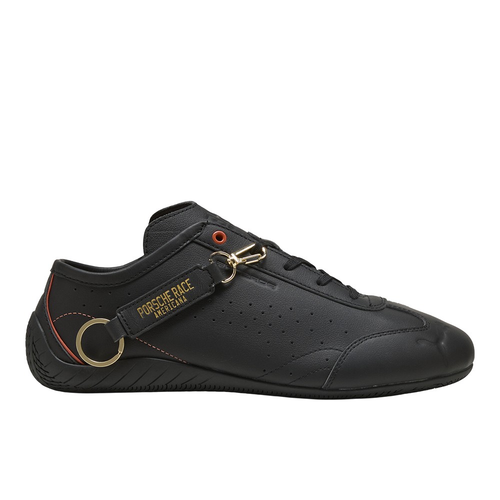 PUMA Porsche Legacy Speedcat Lace Up  Mens Black Sneakers Casual Shoes 30909001