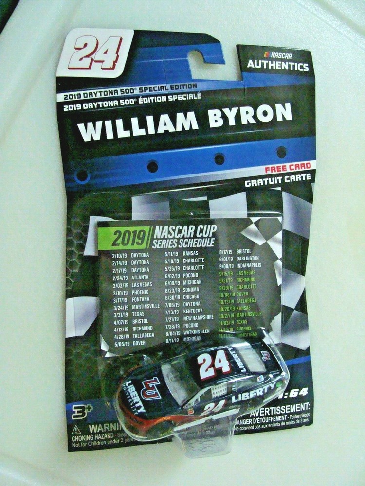 #24 WILLIAM BYRON - LIBERTY U CHEVY - DAYTONA 2019 SPECIAL EDITION - 1:64 NASCAR